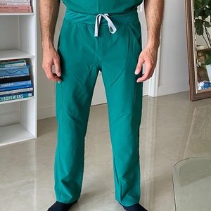 FIGS SCRUBS PANTS (hunter green)